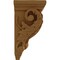 Ekena Millwork 2 1/4"W x 2 1/4"D x 4 1/4"H Extra Small Acanthus Wood Corbel, Alder CORW02X02X04ACAL - alternate 3
